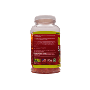 Omega 3 Salmon Oil With Garlic Softgels - Maznatura Default Title