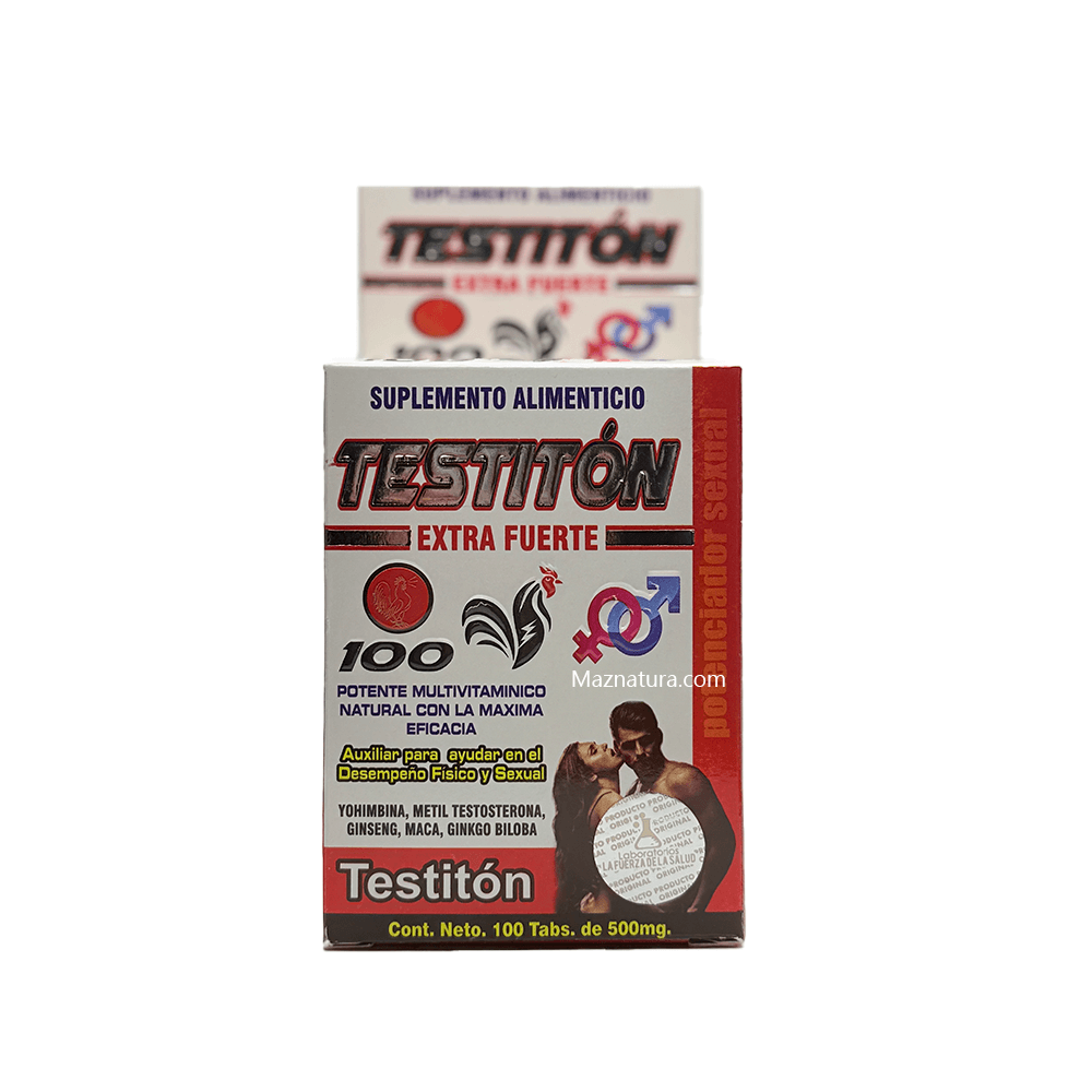 Testiton Extra Fuerte 100 caps - Maznatura Default Title