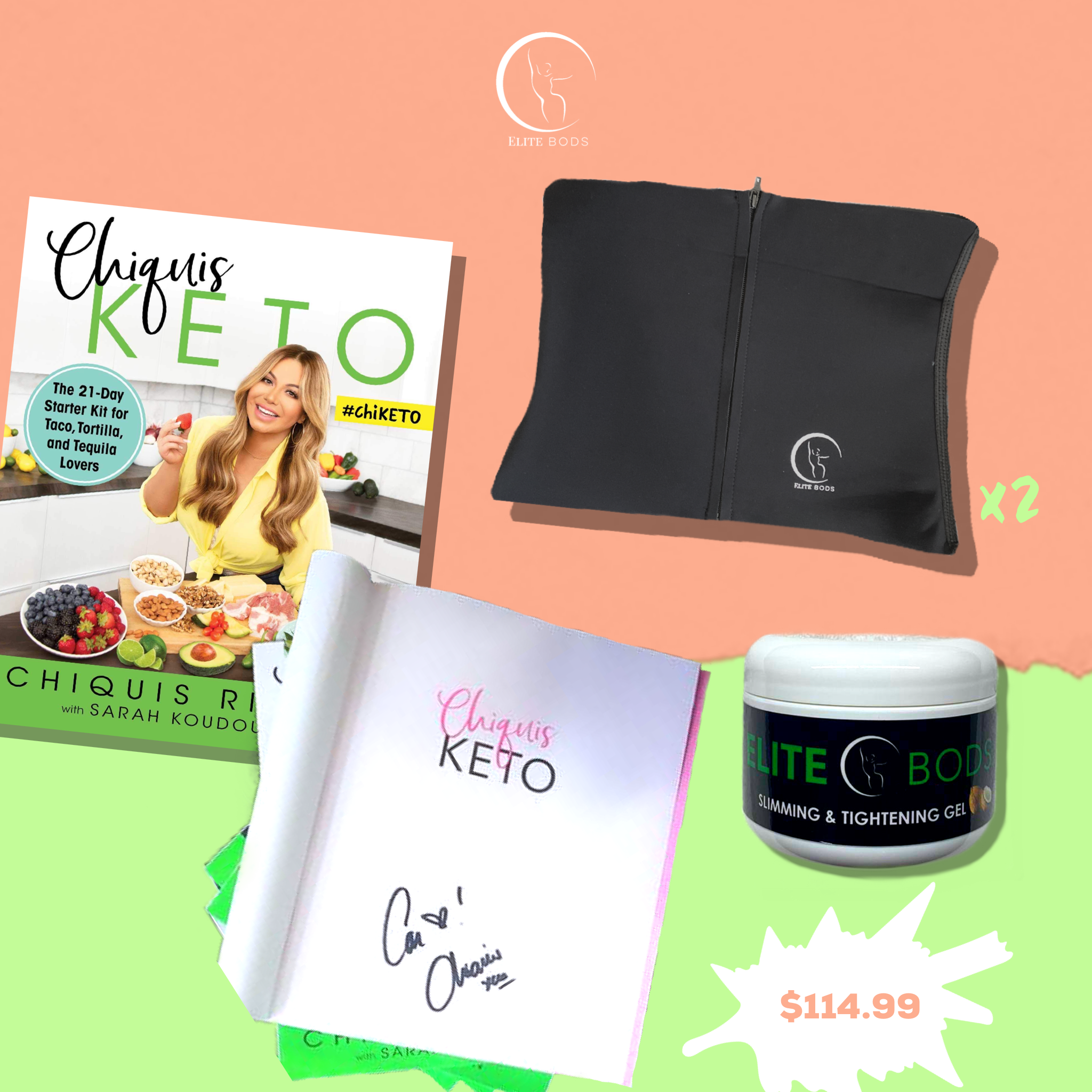 Bundle Autographed Chiquis Keto Special!
